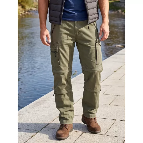  Pánské kalhoty s odepínacími nohavicemi BRANDIT SAVANNAH REMOVABLE BD1011 OLIVE 