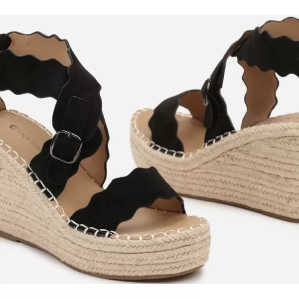  Dámské espadrilky VICES BL449-38 ČERNÁ 