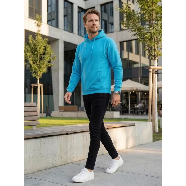  Pánská mikina ALTISPORT NoPrint NP/ALM697NJ TURQUOISE 