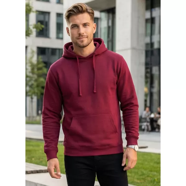  Pánská mikina ALTISPORT NoPrint NP/ALM697NJ WINE 