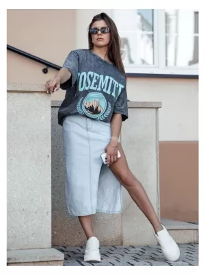 Dámská sukně DSTREET PROMA MODRÁ