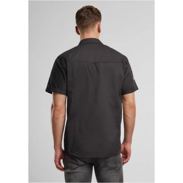  Pánská košile BRANDIT LUIS VINTAGE BD4033 BLACK 