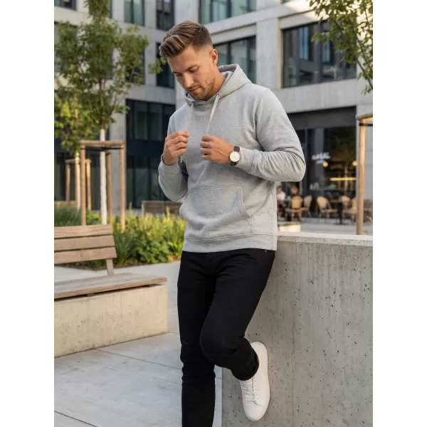  Pánská mikina ALTISPORT NoPrint NP/ALM697NJ GREY HEATHER 