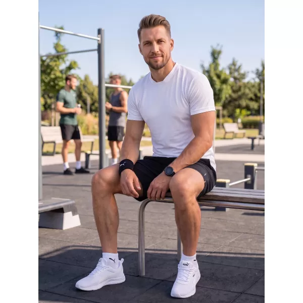  Pánské funkční triko ALTISPORT NoPrint NP/ALM421 BÍLÁ 