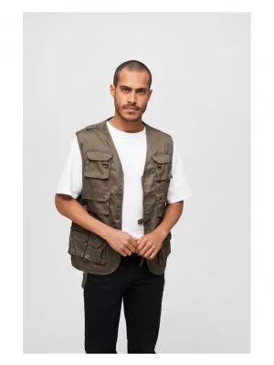 Pánská vesta BRANDIT BD4025 OLIVE