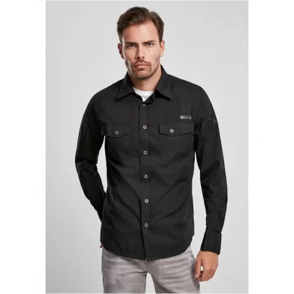  Pánská košile BRANDIT SLIM WORKER BD4005 BLACK 