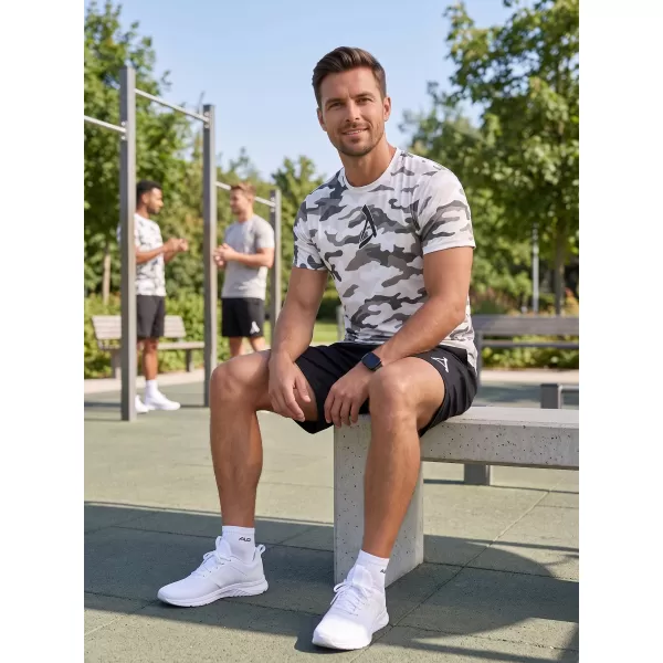  Pánské funkční tričko premium ALTISPORT VOJ/ALM038TR01 BÍLÁ 