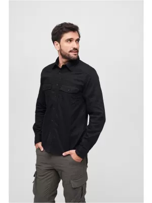 Pánská košile BRANDIT BD4030 BLACK