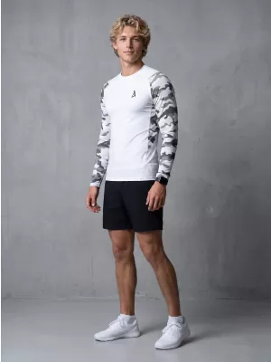 Pánské funkční kompresní tričko premium ALTISPORT VOJ/ALM038TR03 BÍLÁ