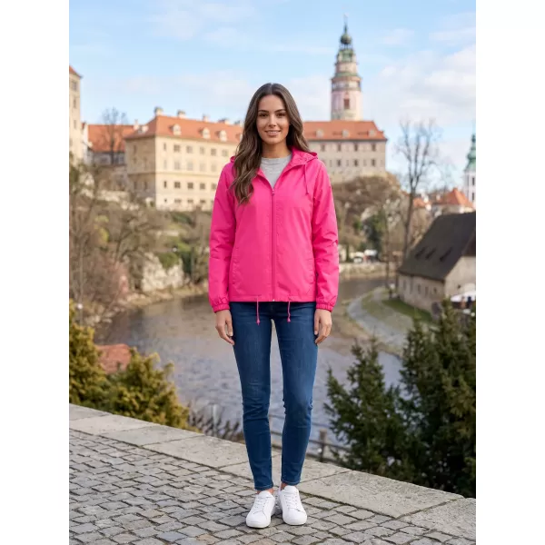  Dámská bunda ALTISPORT NoPrint NP/ALW1311NJ BRIGHT PINK 