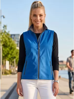 Dámská softshellová vesta ALTISPORT NoPrint NP/ALW7211NJ NAUTIC BLUE/NAVY