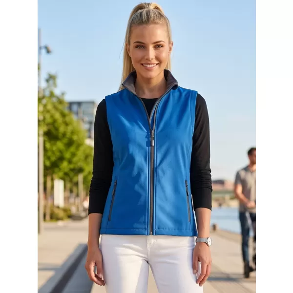  Dámská softshellová vesta ALTISPORT NoPrint NP/ALW7211NJ NAUTIC BLUE/NAVY 
