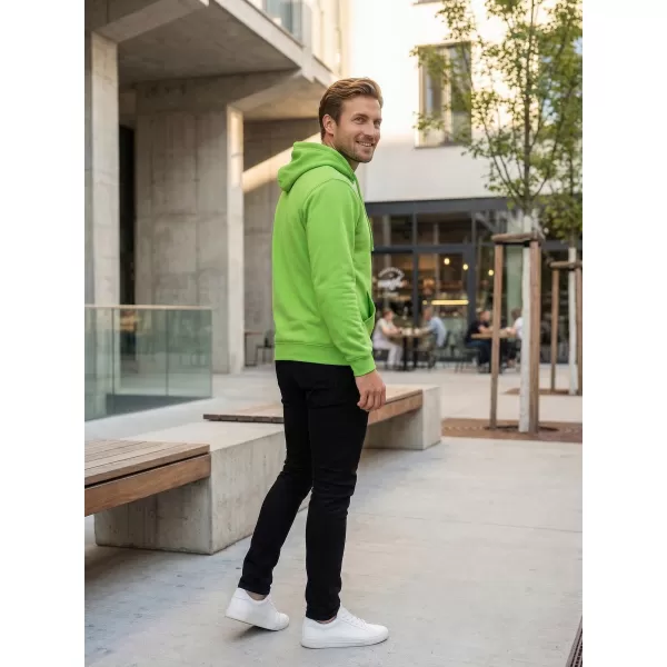  Pánská mikina ALTISPORT NoPrint NP/ALM697NJ LIME GREEN 