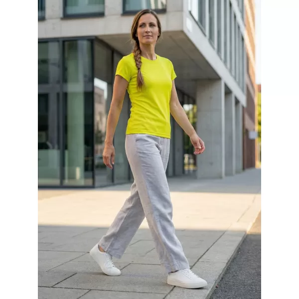  Dámské funkční triko ALTISPORT NoPrint NP/ALW041 NEON YELLOW 