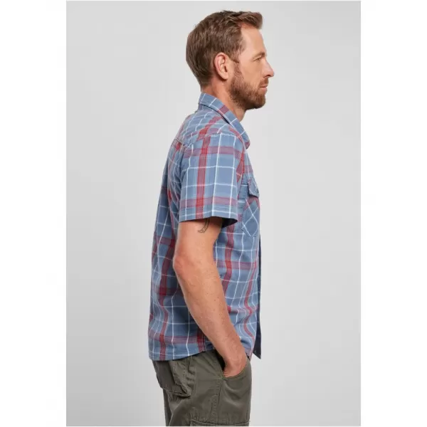  Pánská košile BRANDIT ROADSTAR BD4012 RED/BLUE 