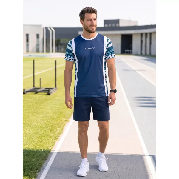  Pánské funkční tričko premium ALTISPORT VOJ/ALM043TR01 NAVY 