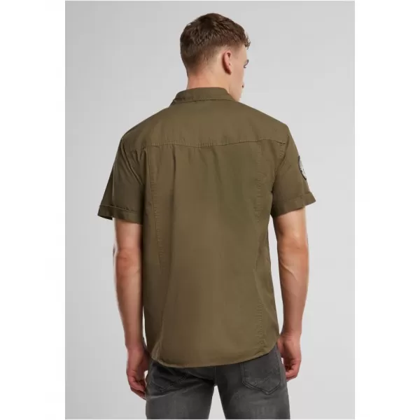  Pánská košile BRANDIT LUIS VINTAGE BD4033 OLIVE 