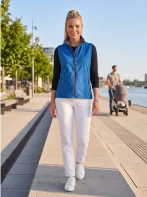 Dámská softshellová vesta ALTISPORT NoPrint NP/ALW7211NJ NAUTIC BLUE/NAVY