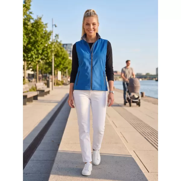  Dámská softshellová vesta ALTISPORT NoPrint NP/ALW7211NJ NAUTIC BLUE/NAVY 