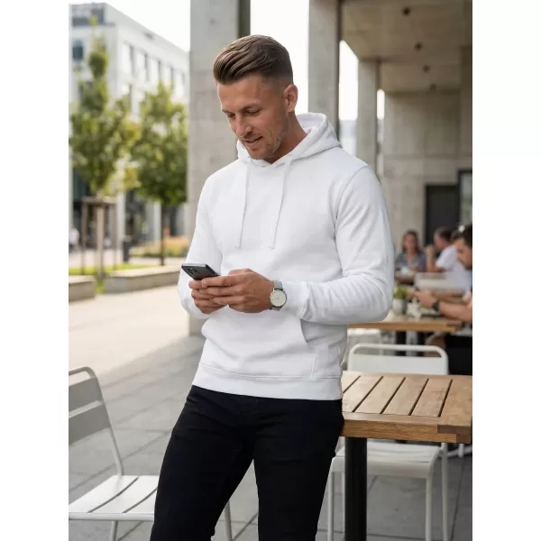  Pánská mikina ALTISPORT NoPrint NP/ALM697NJ WHITE 