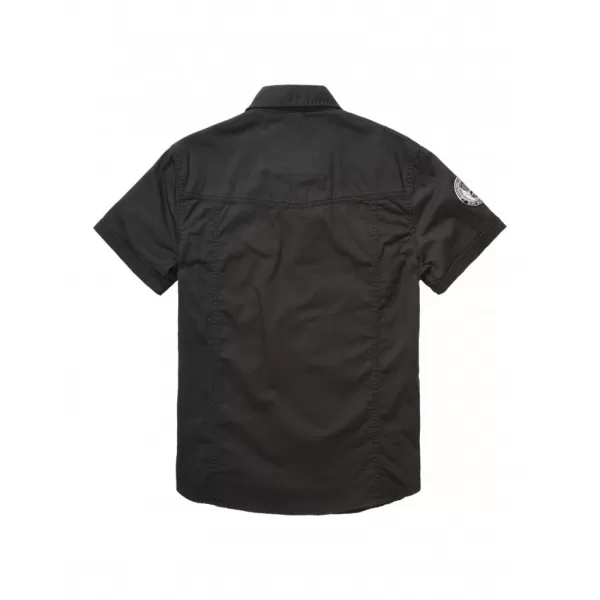  Pánská košile BRANDIT LUIS VINTAGE BD4033 BLACK 