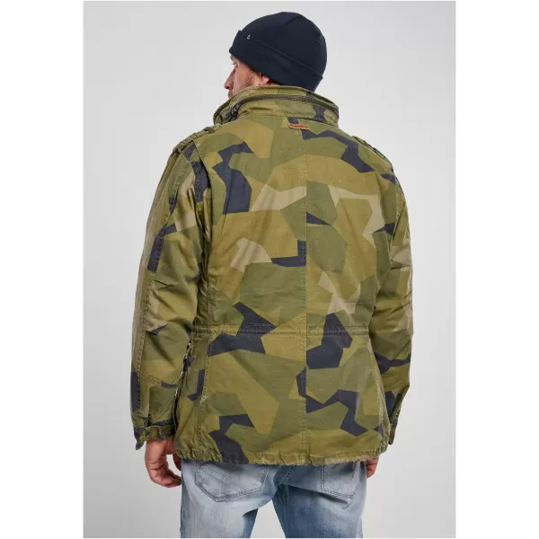  Pánská bunda BRANDIT M-65 GIANT BD3101 SWEDISCH CAMO 