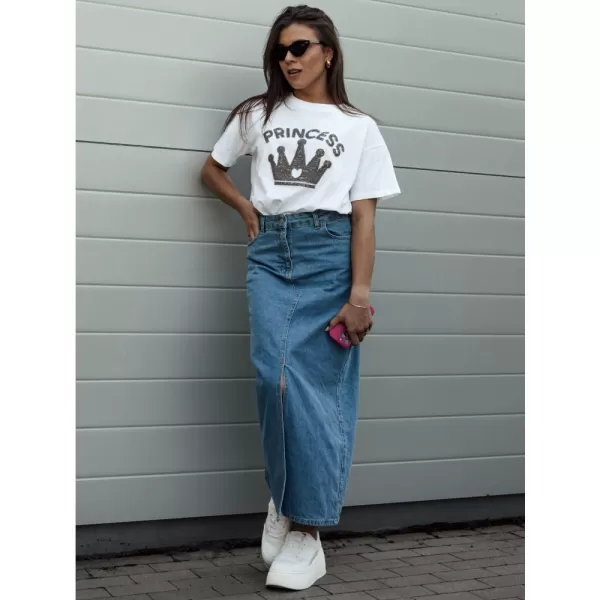  Dámská sukně DSTREET VIRTON MODRÁ 