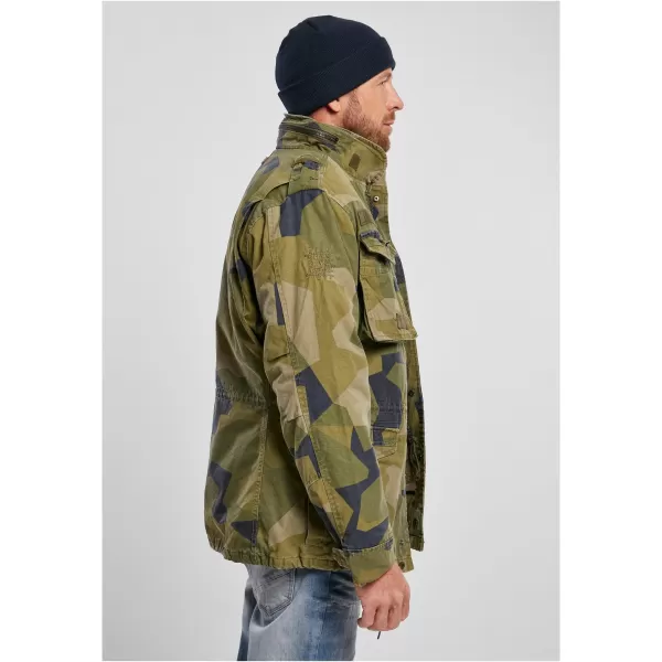  Pánská bunda BRANDIT M-65 GIANT BD3101 SWEDISCH CAMO 