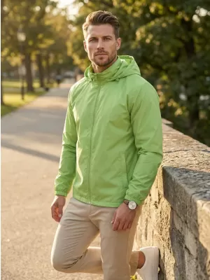 Pánská bunda ALTISPORT NoPrint NP/ALM2311NJ SPRING GREEN