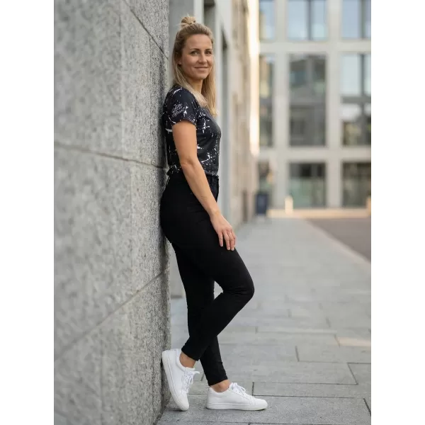  Dámské funkční tričko premium ALTISPORT VOJ/ALW034TR01 ČERNÁ 