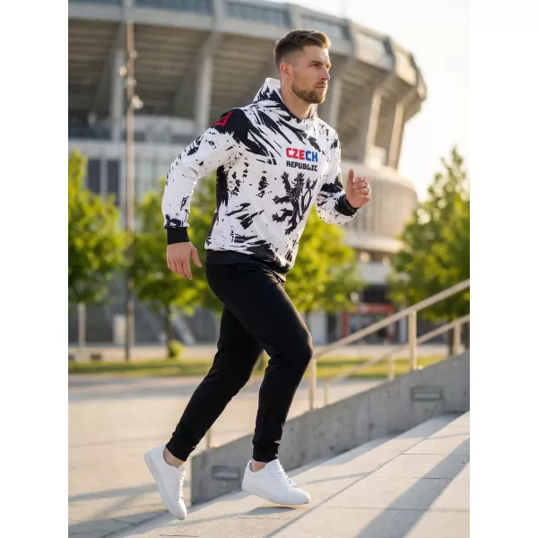  Pánská funkční mikina premium ALTISPORT VOJ/ALM036MI01 ABSTRAKCE 