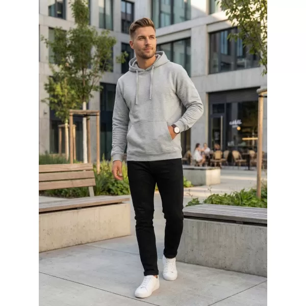  Pánská mikina ALTISPORT NoPrint NP/ALM697NJ GREY HEATHER 