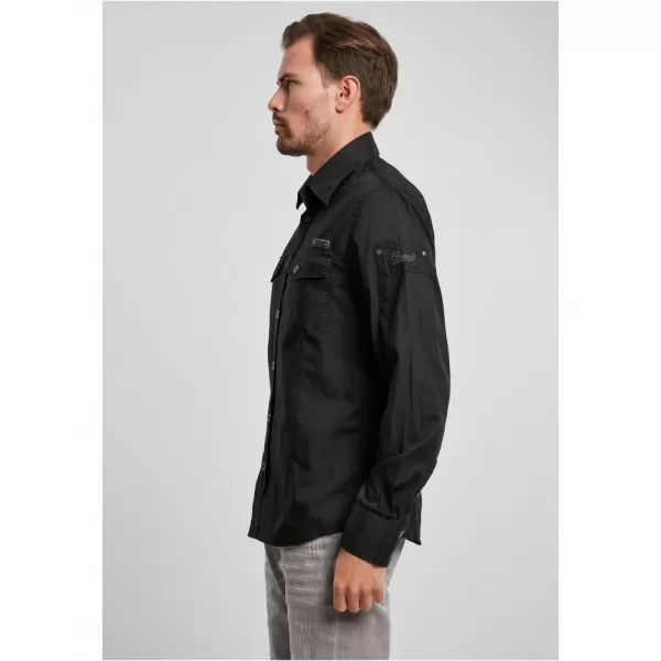  Pánská košile BRANDIT SLIM WORKER BD4005 BLACK 
