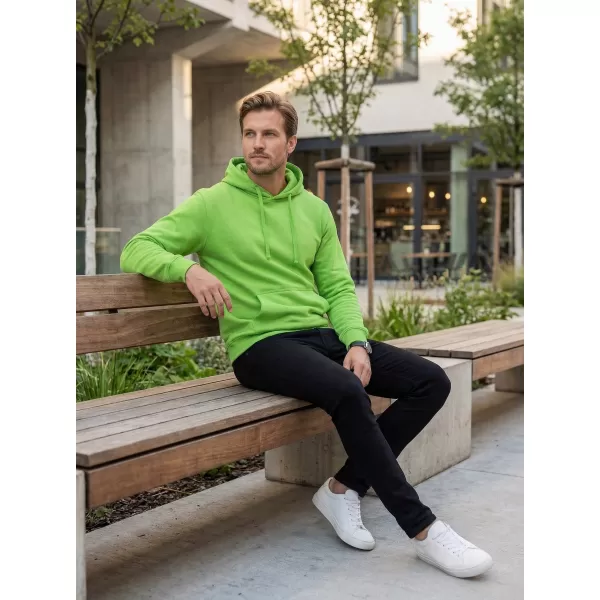  Pánská mikina ALTISPORT NoPrint NP/ALM697NJ LIME GREEN 
