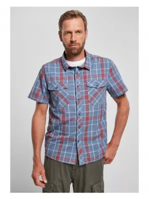 Pánská košile BRANDIT ROADSTAR BD4012 RED/BLUE