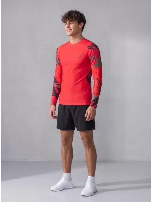 Pánské funkční kompresní tričko premium ALTISPORT VOJ/ALM039TR03 ČERVENÁ