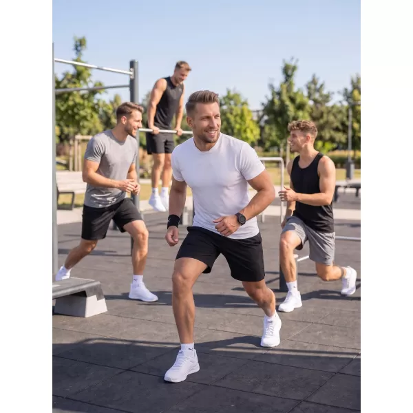  Pánské funkční triko ALTISPORT NoPrint NP/ALM421 BÍLÁ 
