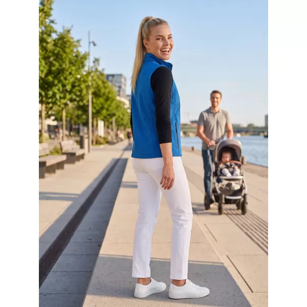  Dámská softshellová vesta ALTISPORT NoPrint NP/ALW7211NJ NAUTIC BLUE/NAVY 