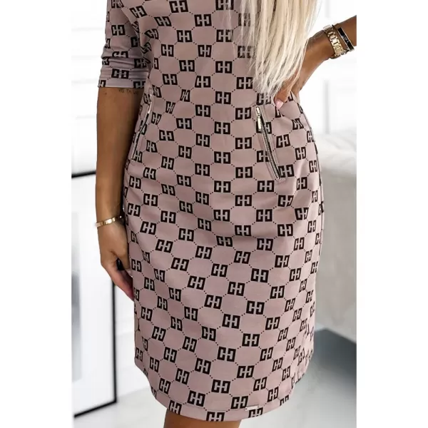  Dámské šaty NUMOCO MARY 420-3 BÉŽOVÁ 