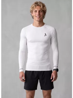Pánské funkční kompresní tričko premium ALTISPORT VOJ/ALM000TR03 BÍLÁ