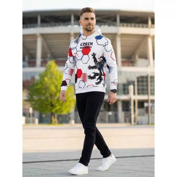  Pánská funkční mikina premium ALTISPORT VOJ/ALM036MI01 HEXA BÍLÁ 