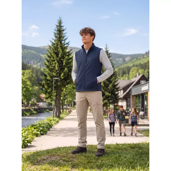  Pánská softshellová vesta ALTISPORT NoPrint NP/ALM8211NJ NAVY/NAVY 