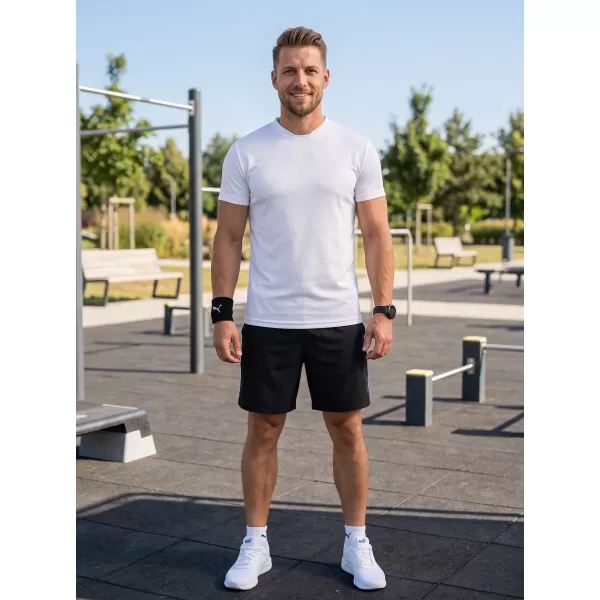  Pánské funkční triko ALTISPORT NoPrint NP/ALM421 BÍLÁ 