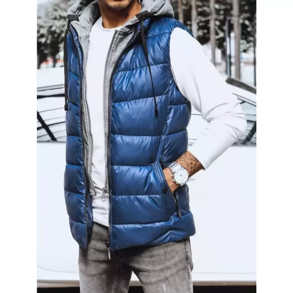  Pánská vesta DSTREET MODRÁ 
