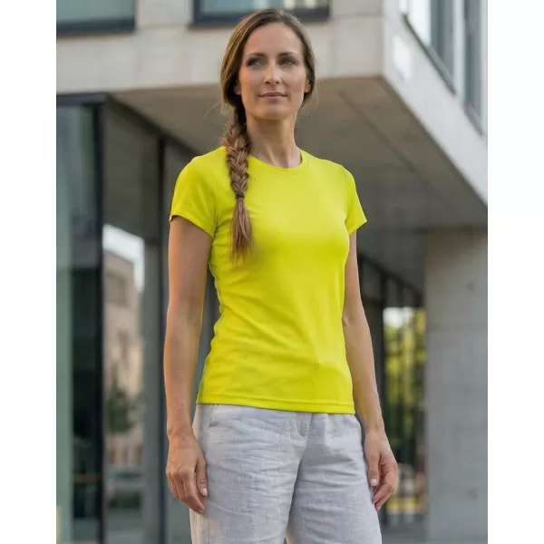  Dámské funkční triko ALTISPORT NoPrint NP/ALW041 NEON YELLOW 