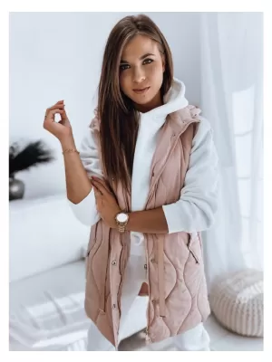 Dámská vesta DSTREET WELIA RŮŽOVÁ