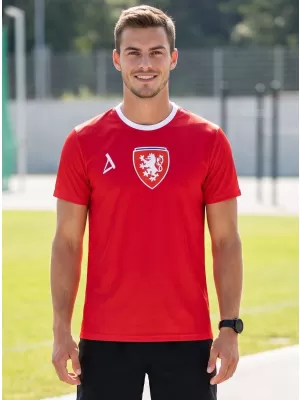 Pánské funkční tričko premium ALTISPORT VOJ/ALM040TR01 ČERVENÁ
