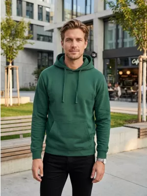 Pánská mikina ALTISPORT NoPrint NP/ALM697NJ DARK GREEN