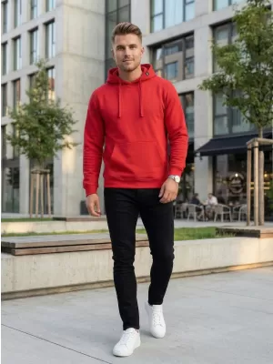 Pánská mikina ALTISPORT NoPrint NP/ALM697NJ RED