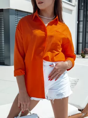 Dámská košile DSTREET TRENDSET POMERANČOVÁ